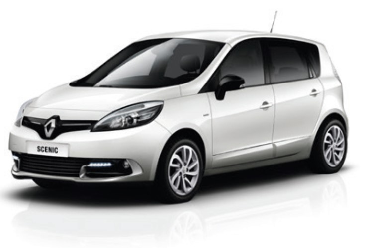 Renault Scenic MPV 2009-2016 hladká strecha
